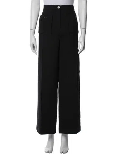 Pre-owned Sézane Wide Leg Pants In Blue