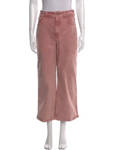 Pre-owned Sézane Wide Leg Pants In Brown