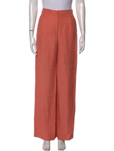 Pre-owned Sézane Wide Leg Pants In Brown