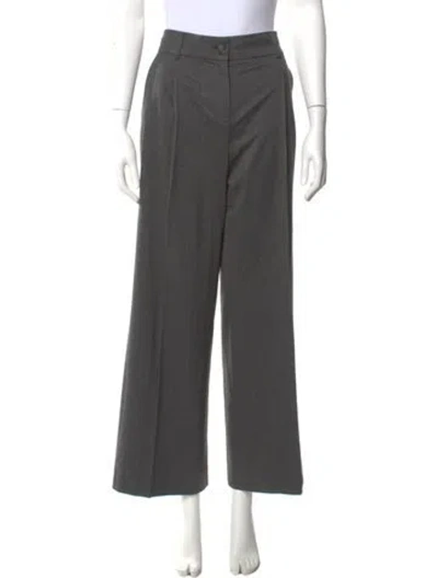 Pre-owned Sézane Wide Leg Pants In Gray