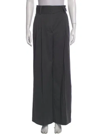 Pre-owned Sézane Wide Leg Pants In Gray