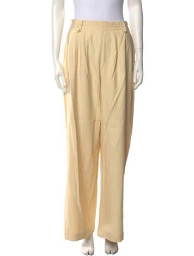 Pre-owned Sézane Wide Leg Pants In Neutral