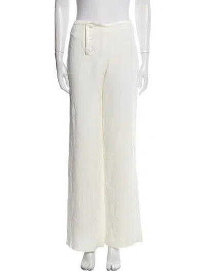 Pre-owned Sézane Wide Leg Pants In Neutral