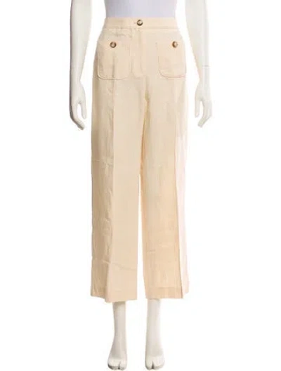 Pre-owned Sézane Wide Leg Pants In Neutral