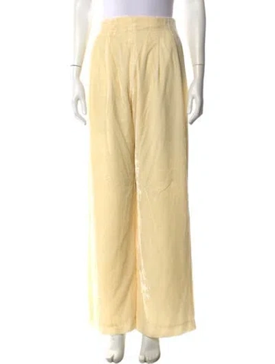 Pre-owned Sézane Wide Leg Pants In Neutral