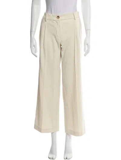 Pre-owned Sézane Wide Leg Pants In Neutral