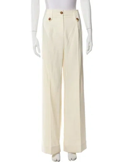 Pre-owned Sézane Wide Leg Pants In Neutral