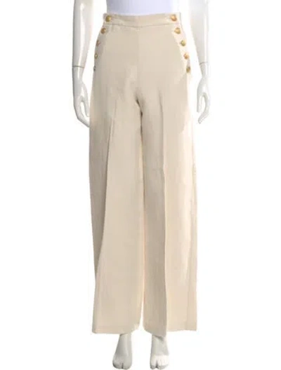 Pre-owned Sézane Wide Leg Pants In Neutral