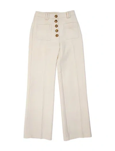 Pre-owned Sézane Wide Leg Pants In Neutral