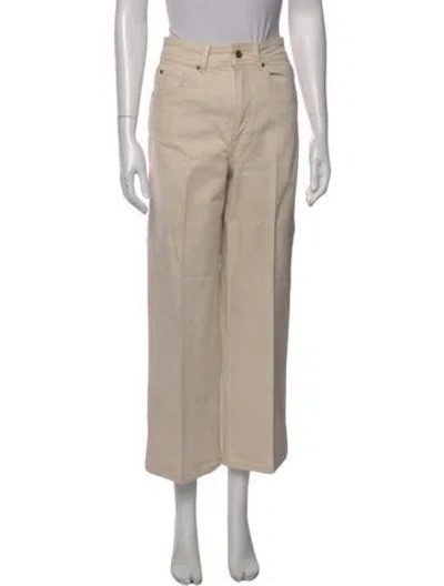 Pre-owned Sézane Wide Leg Pants In Neutral