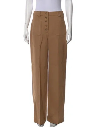 Pre-owned Sézane Wide Leg Pants In Neutral