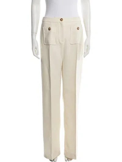 Pre-owned Sézane Wide Leg Pants In Neutral