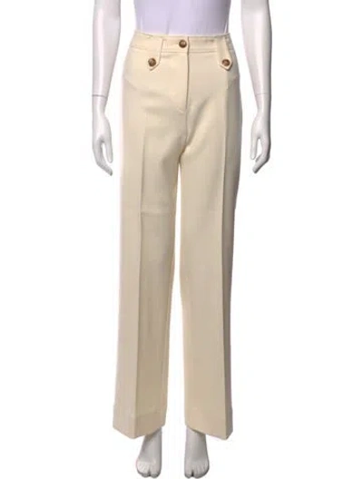 Pre-owned Sézane Wide Leg Pants In Neutral