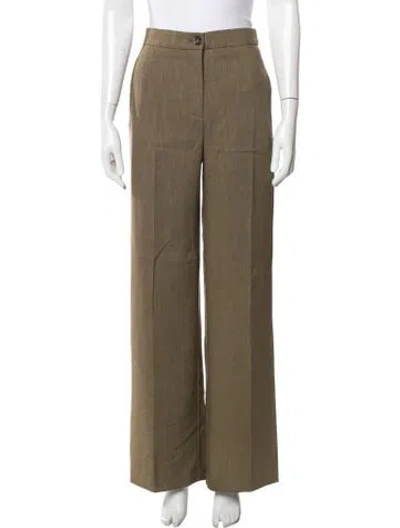 Pre-owned Sézane Wide Leg Pants In Neutral
