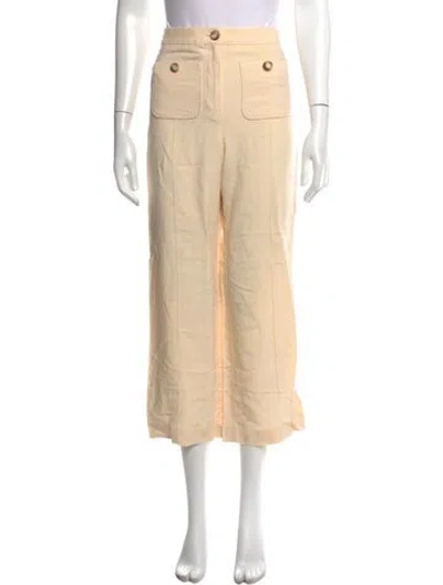 Pre-owned Sézane Wide Leg Pants In Neutral
