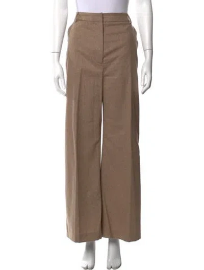 Pre-owned Sézane Wide Leg Pants In Neutrals