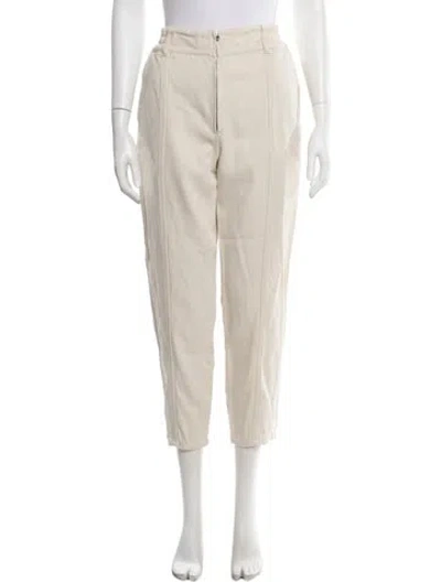 Pre-owned Sézane Wide Leg Pants In Neutrals