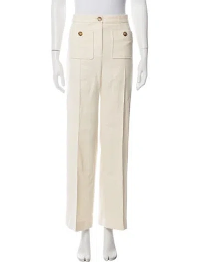 Pre-owned Sézane Wide Leg Pants In Neutrals
