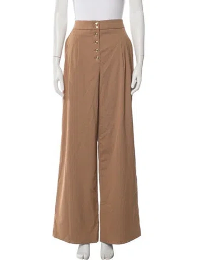 Pre-owned Sézane Wide Leg Pants In Neutrals