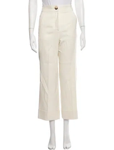 Pre-owned Sézane Wide Leg Pants In Neutrals
