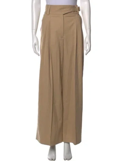 Pre-owned Sézane Wide Leg Pants In Neutrals