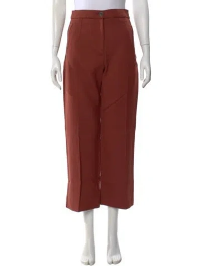 Pre-owned Sézane Wide Leg Pants In Orange