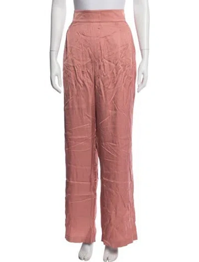 Pre-owned Sézane Wide Leg Pants In Pink