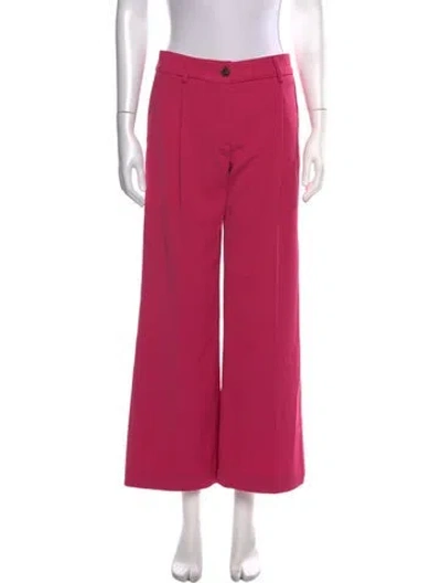 Pre-owned Sézane Wide Leg Pants In Pink