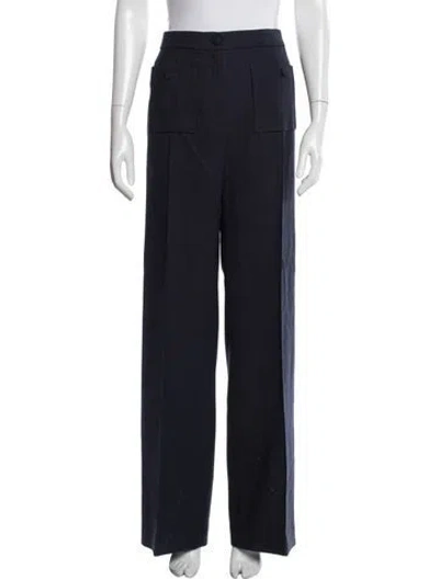 Pre-owned Sézane Wide Leg Pants W/ Tags In Blue