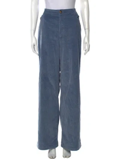 Pre-owned Sézane Wide Leg Pants W/ Tags In Blue