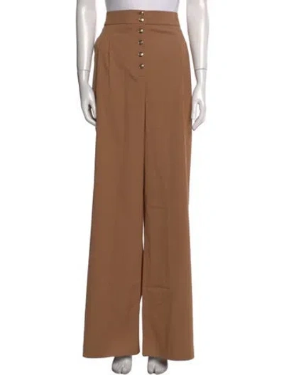 Pre-owned Sézane Wide Leg Pants W/ Tags In Brown
