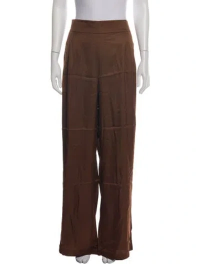 Pre-owned Sézane Wide Leg Pants W/ Tags In Brown