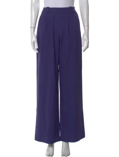 Pre-owned Sézane Wide Leg Pants W/ Tags In Purple