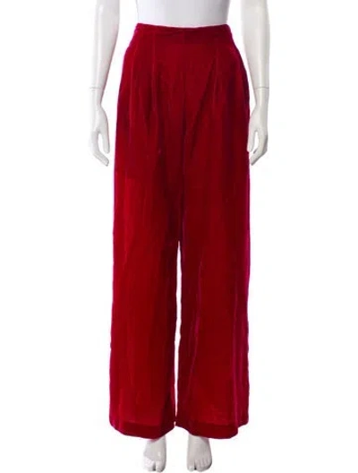 Pre-owned Sézane Wide Leg Pants W/ Tags In Red