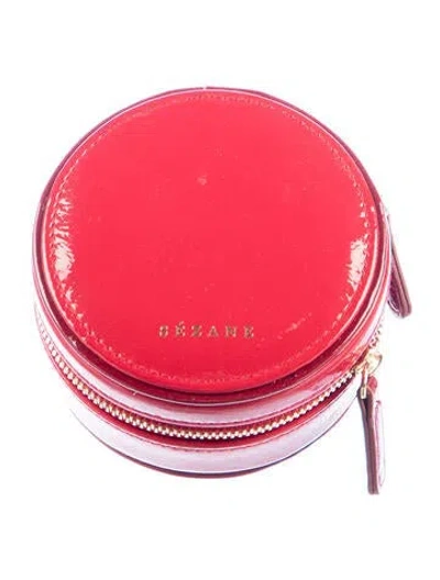 Pre-owned Sézane Women's Red Leather Sezane Travel Accessory