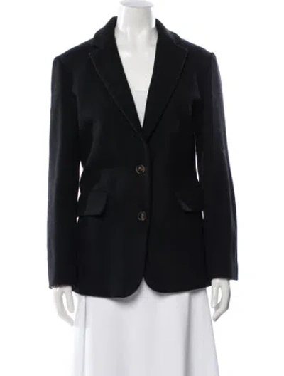 Pre-owned Sézane Wool Blazer In Blue