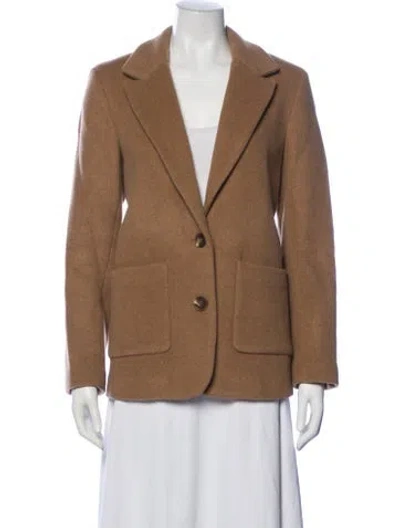 Pre-owned Sézane Wool Blazer In Brown