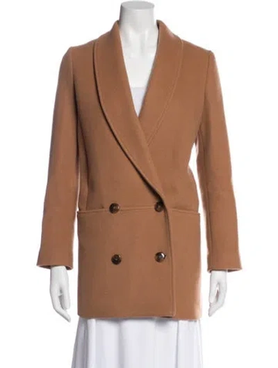 Pre-owned Sézane Wool Blazer In Brown