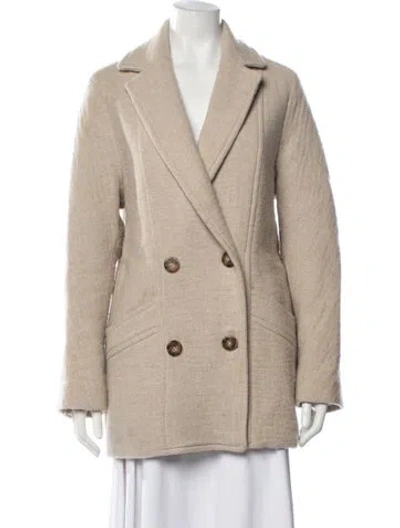 Pre-owned Sézane Wool Blazer In Neutrals