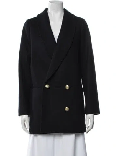 Pre-owned Sézane Wool Blazer W/ Tags In Blue