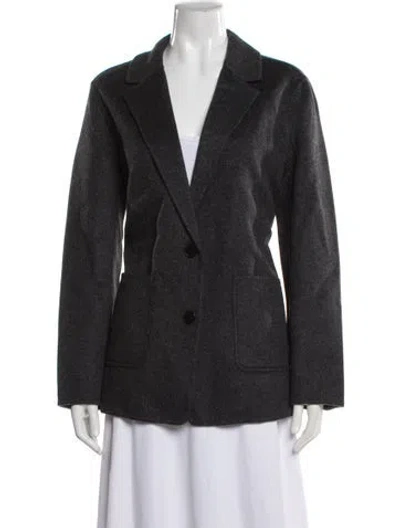 Pre-owned Sézane Wool Blazer W/ Tags In Gray