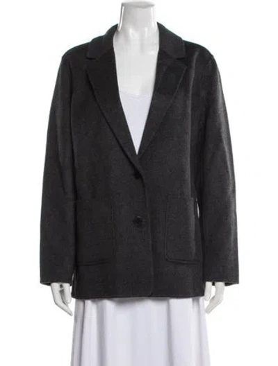 Pre-owned Sézane Wool Blazer W/ Tags In Gray