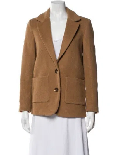 Pre-owned Sézane Wool Blazer In Yellow