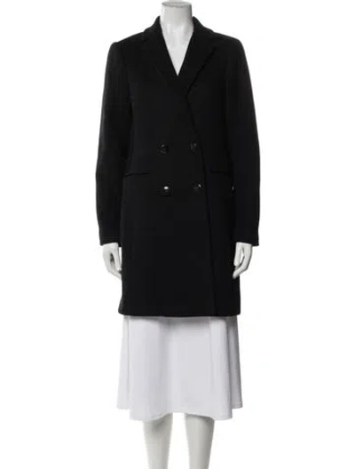 Pre-owned Sézane Wool Coat In Blue