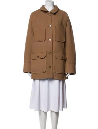 Pre-owned Sézane Wool Coat In Neutral