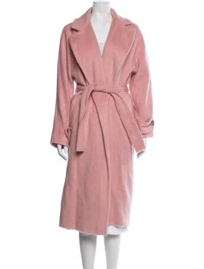 Pre-owned Sézane Wool Coat In Pink