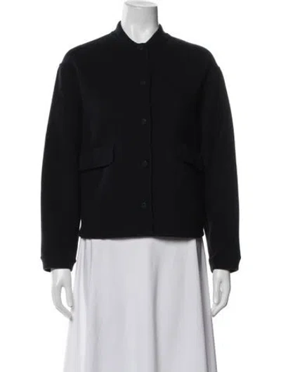 Pre-owned Sézane Wool Jacket In Black