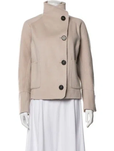 Pre-owned Sézane Wool Jacket In Neutrals