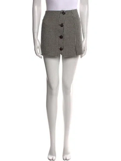 Pre-owned Sézane Wool Mini Skirt In Blue