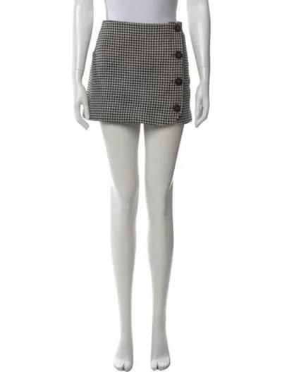 Pre-owned Sézane Wool Mini Skirt In Blue